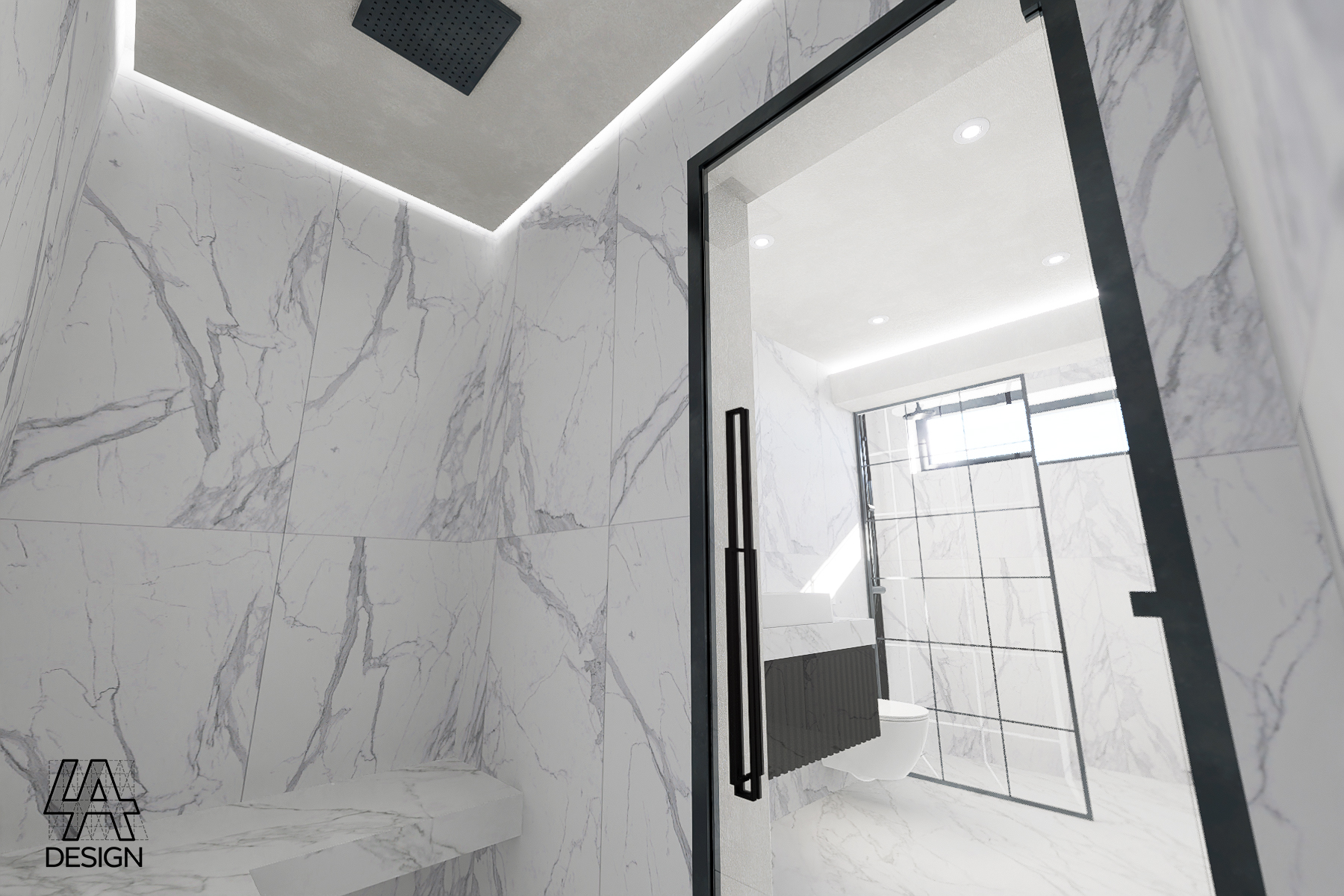 Bathroom with steam room - 126