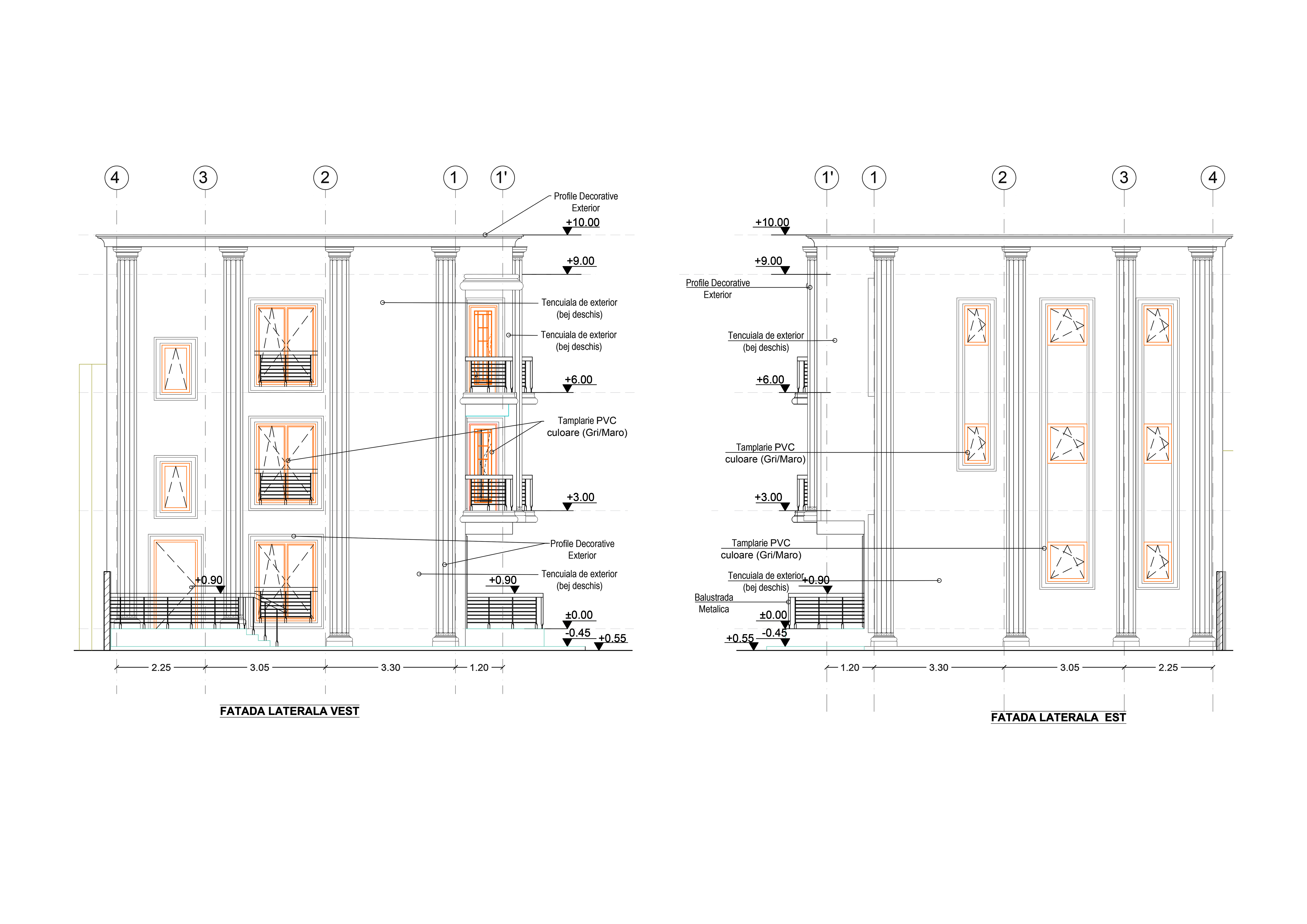 Casa Multifamiliala P+2E, desene tehnice - 174