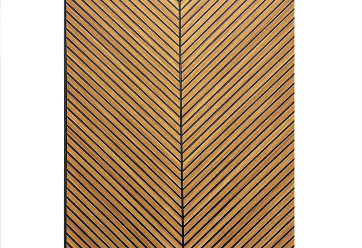 Riflaj decorativ imitatie stejar, flexibil, 5 mm