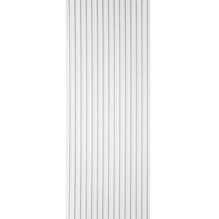 Riflaj alb din polimer dur vopsibil L0101 – 12.5×1.2×270 cm